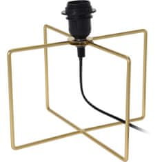 Home&Styling Kovová stolní lampa ve zlaté barvě LOFT, 25 cm