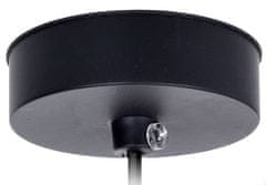 Home&Styling Závěsná černá kovová lampa LOFT, 31 cm