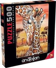 AnaTolian Puzzle Žirafy 500 dílků