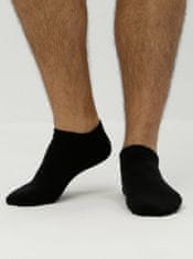 Jack&Jones Sada pěti párů černých pánských ponožek Jack & Jones Dongo UNI
