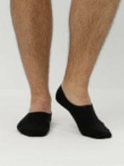 Jack&Jones Černé pánské nízké ponožky - sada pěti párů Jack & Jones Basic UNI