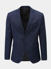 Jack&Jones Tmavě modré oblekové sako s příměsí vlny Jack & Jones Laris L