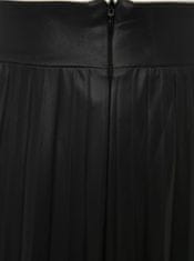 ONLY Černá plisovaná maxi sukně ONLY Anina XS