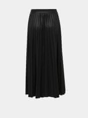 ONLY Černá plisovaná maxi sukně ONLY Anina XS