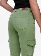 ONLY Světle zelené skinny fit džíny ONLY Missouri 34/32