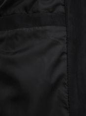 Jack&Jones Černá bunda v semišové úpravě Jack & Jones Rocky XL
