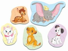 Educa Baby puzzle Disney zvířata 2, 5v1 (3-5 dílků)
