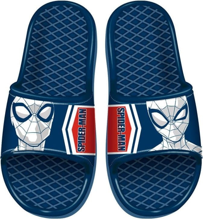 Disney chlapecké pantofle Spiderman SM14316 tmavě modrá 30
