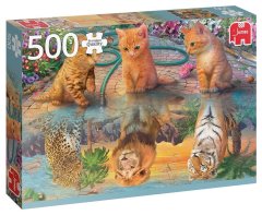 Jumbo Puzzle Kočičí sny 500 dílků