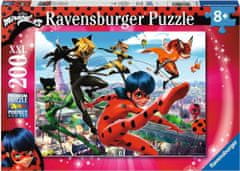 Ravensburger Puzzle Kouzelná Beruška a Černý Kocour XXL 200 dílků