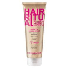 Dermacol Obnovující šampon pro hnědé vlasy Hair Ritual (Brunette & Grow Effect Shampoo) 250 ml