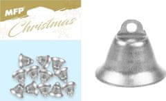 MFP s.r.o. zvonečky 1,7cm/12ks stříbrné 8882341