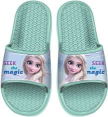 Disney dívčí pantofle Frozen WD14221_1 zelená 24