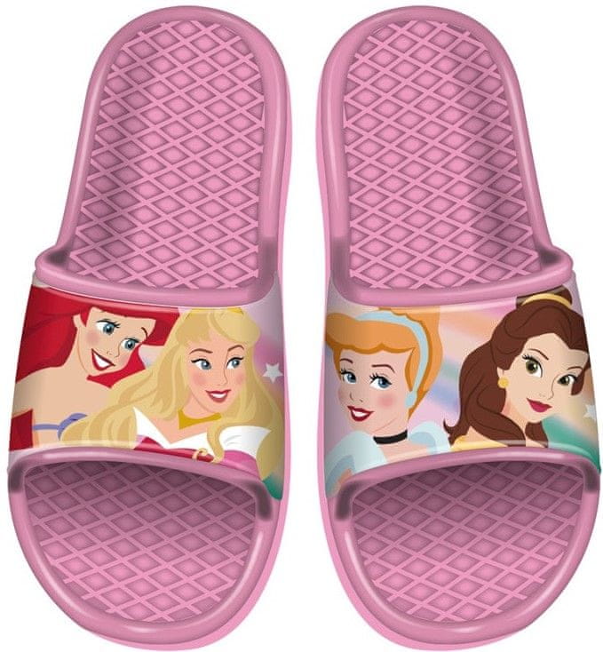 Disney dívčí pantofle Princess WD14241_1 růžová 26