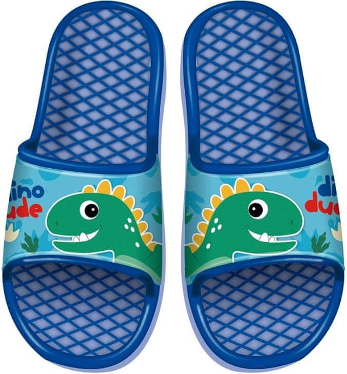Disney chlapecké pantofle Dino ZK50921_1 modrá 26