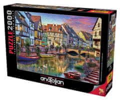 AnaTolian Puzzle Colmarský kanál 2000 dílků