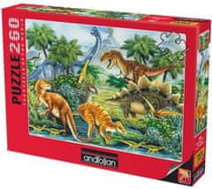 AnaTolian Puzzle Údolí dinosaurů 260 dílků