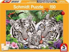Schmidt Puzzle Tygří rodina 150 dílků
