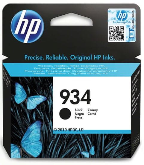 HP 934 černá - originální náplň (C2P19AE)