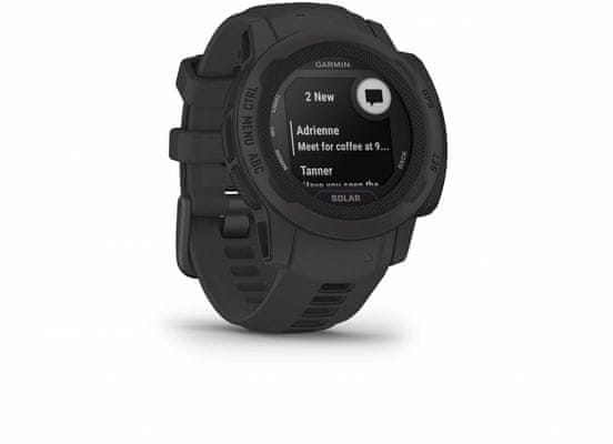 Chytré hodinky Garmin Instinct 2S Solar bezkontaktní platby garmin pay sportovní aktivity měření tepu spánku