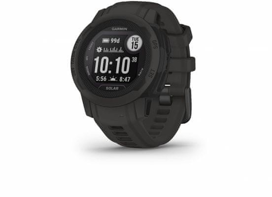 Chytré hodinky outdoorové odolné sportovní Garmin Instinct 2S, vojenský standard, vodotěsné, multisport, sledování tepu, GPS, sledování spánku, solární dobíjení, dlouhá výdrž baterie