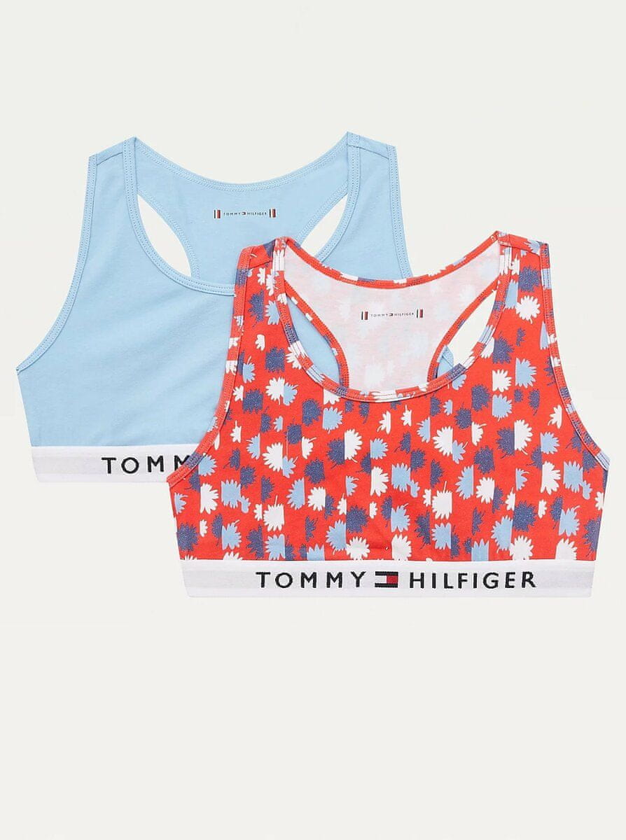 Hilfiger Sada dvou holčičích v červené a modré barvě Tommy Hilfiger Underwear | MALL.CZ