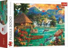 Trefl Puzzle Život na ostrově 3000 dílků