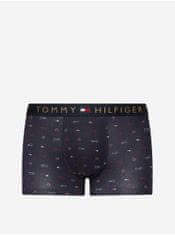Tommy Hilfiger Sada modrých pánských vzorovaných boxerek a ponožek Tommy Hilfiger Underwear S