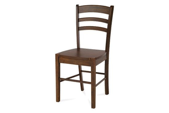 ATAN Dřevěná židle AUC-004 WT - bílá