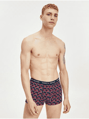 Tommy Hilfiger Modro-červené vzorované boxerky Tommy Hilfiger Underwear M