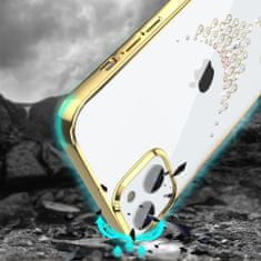 Kingxbar Sky Series pouzdro na iPhone 13 Pro 6.1" dew-gold