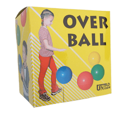 Unison Overball 26 cm, aerobní míč v krabičce modrý