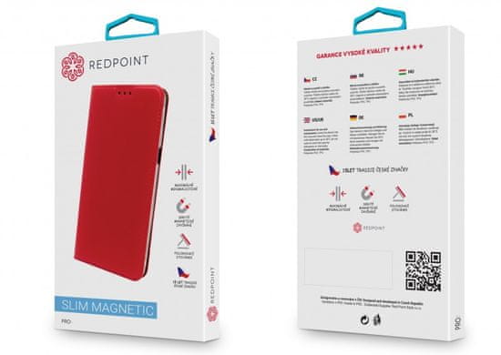 Redpoint Pouzdro BOOK Slim - Huawei P10 Lite