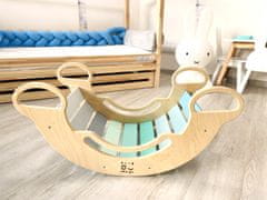 Elis Design Montessori houpačka 6in1 smile blue