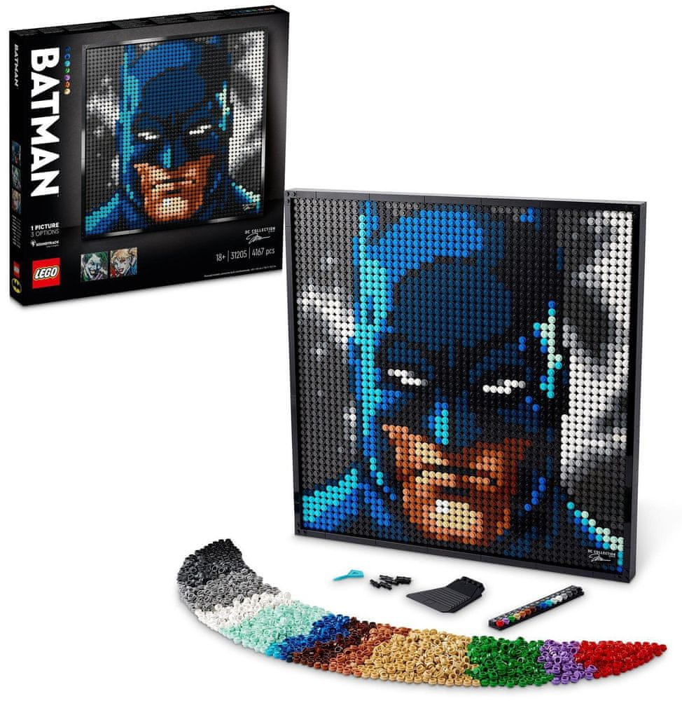 LEGO Art 31205 Kolekce Jim Lee – Batman