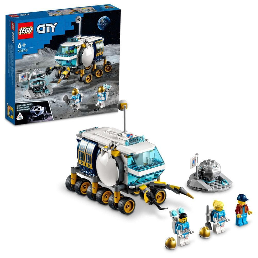 Levně LEGO City 60348 Lunární průzkumné vozidlo - rozbaleno