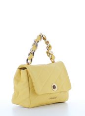 Marina Galanti flap bag - žlutá kabelka s klopou a ozdobným uchem