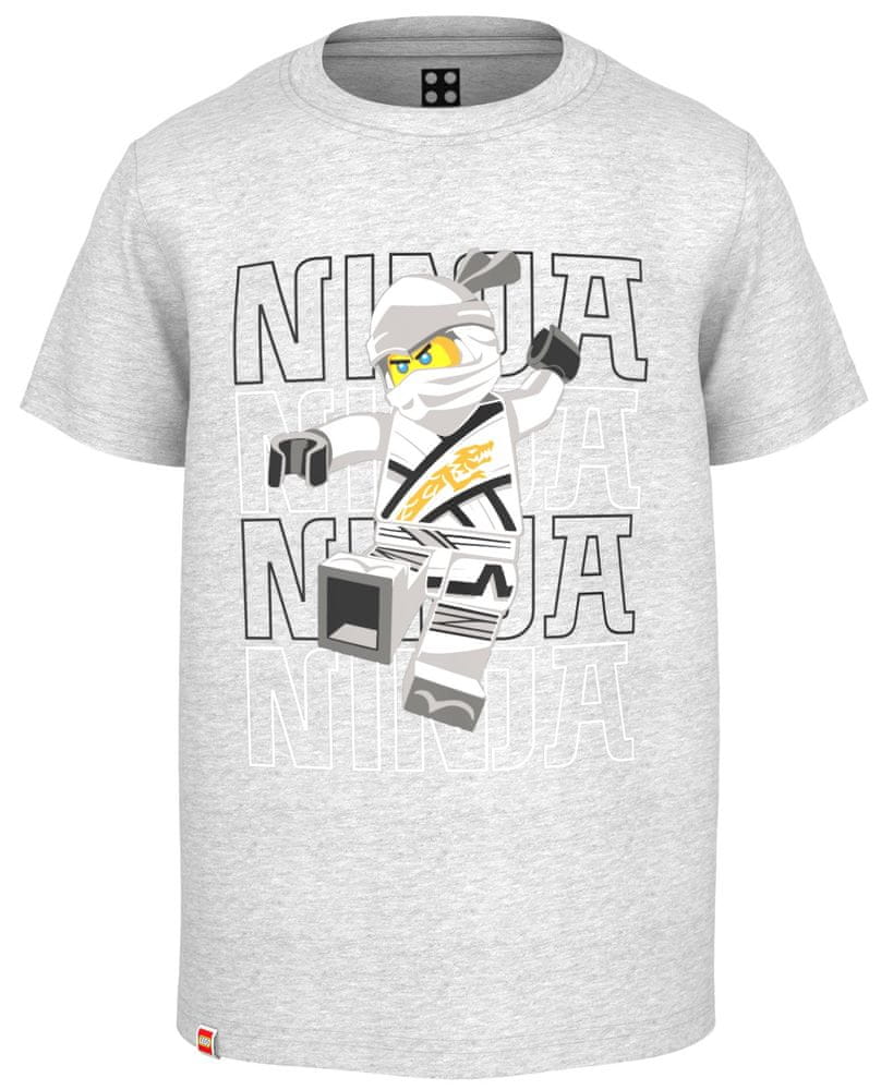 LEGO Wear chlapecké tričko Ninjago LW-12010472_1 šedá 116