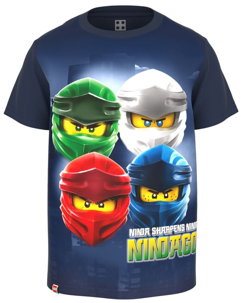 LEGO Wear chlapecké tričko Ninjago LW-12010475 tmavě modrá 104