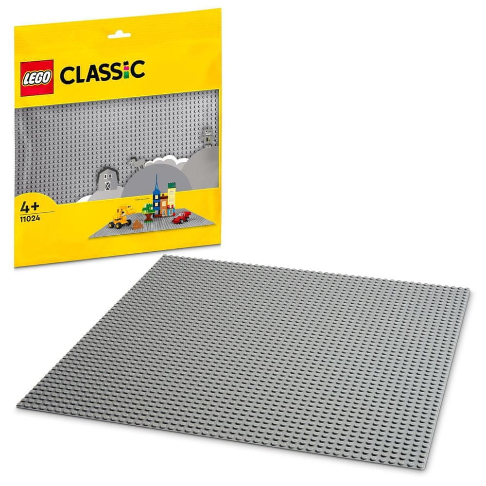 Levně LEGO Classic 11024 Šedá podložka na stavění