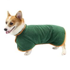 Netscroll Super savý plášť pro psy pro rychlé sušení srsti, WrapPet, L-XL