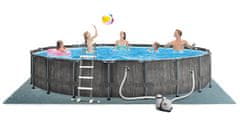 Marimex Bazén Florida Premium Greywood 4,57x1,22 m s kartušovou filtrací a příslušenstvím