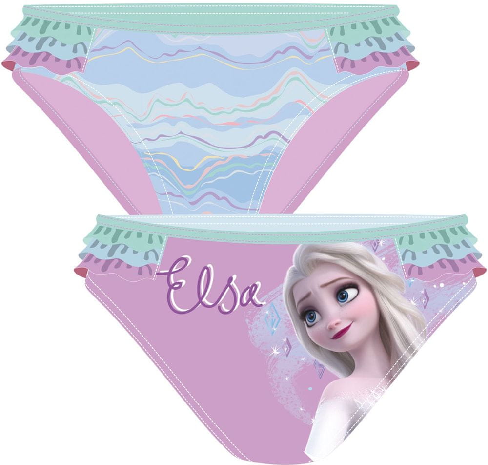Disney dívčí spodní díl plavek Frozen WD14212_1 fialová 116/122