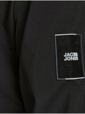 Jack&Jones Černá lehká bunda s kapucí Jack & Jones Classic S
