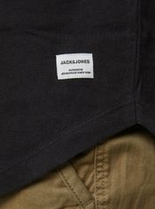 Jack&Jones Černé pánské basic tričko Jack & Jones M