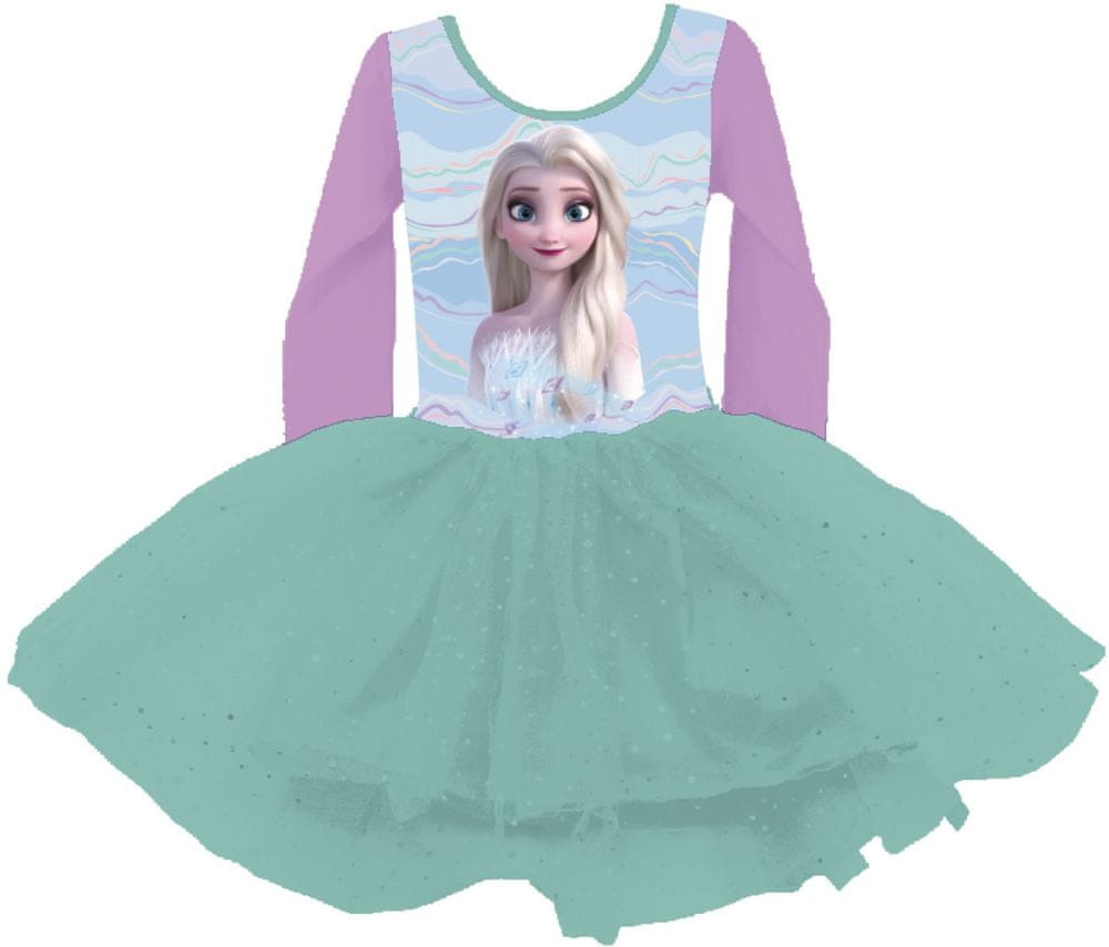 Disney dívčí šaty Minnie WD14200 fialová 128/134