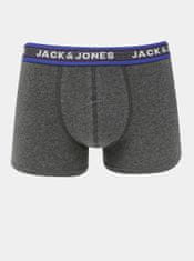 Jack&Jones Sada pěti boxerek v zelené a šedé barvě Jack & Jones Oliver S