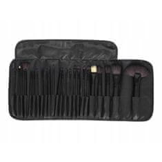 MG Makeup Brushes kosmetické štětce 24ks, černé