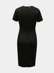 Guess Černé dámské šaty s logem Guess Rhoda S
