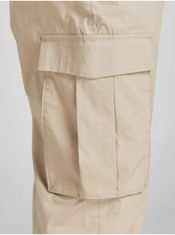 Jack&Jones Béžové kalhoty s kapsami Jack & Jones Gordon XL